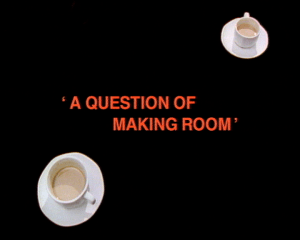 The Question of Making Room Between Times (1993)